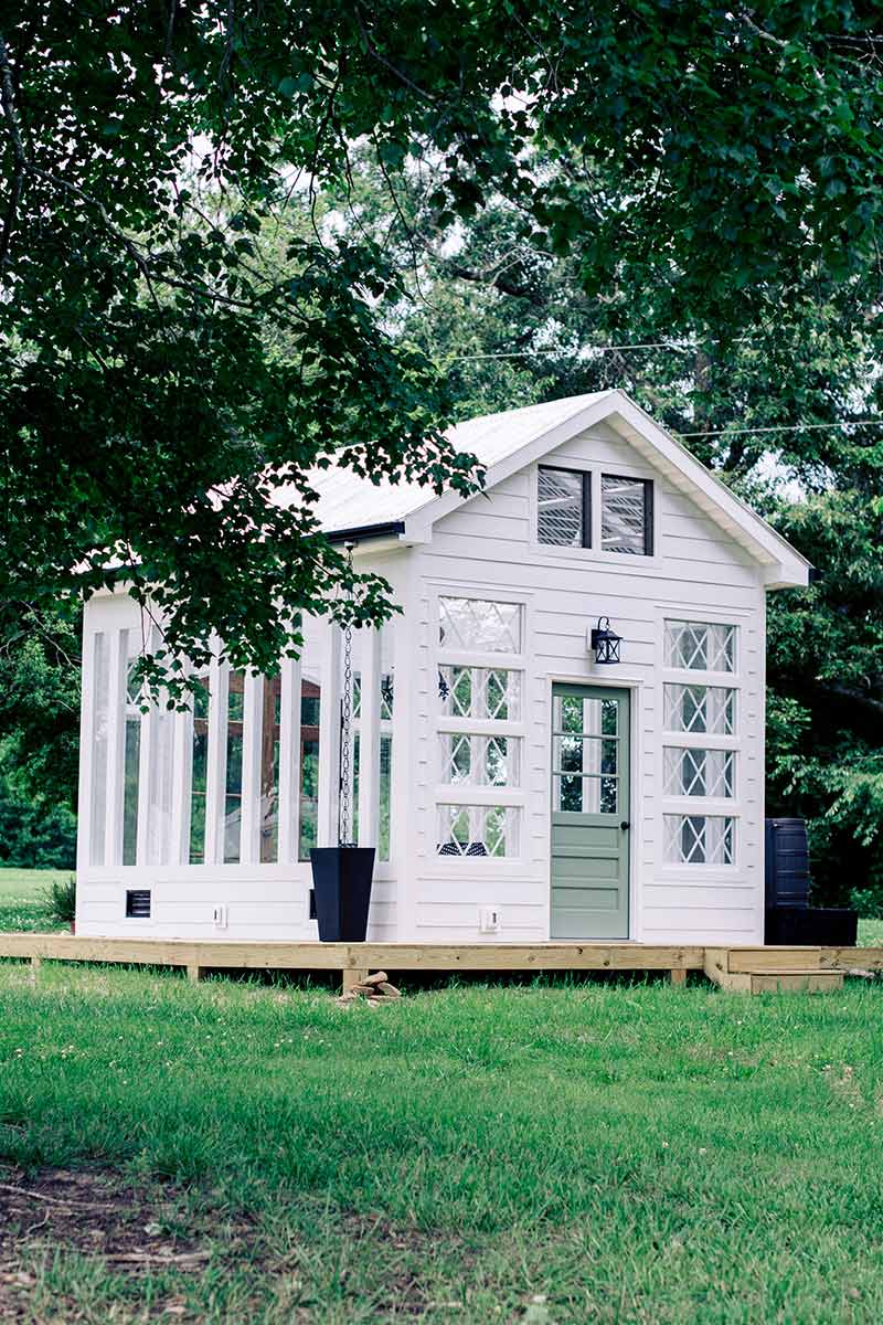 The Firefly Haven Greenhouse Photo Studio in Hamptonville, NC